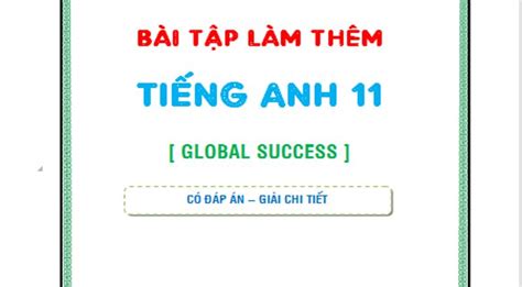 Ti Ng Anh Global Success Danh S Ch T I Li U