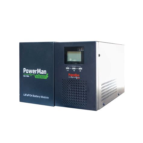 1KVA Home UPS with LiFePo4 Battery Pack – PowerMan