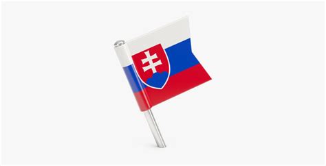 Slovakia Flag Png Clipart - Slovak Flag Png, Transparent Png - kindpng