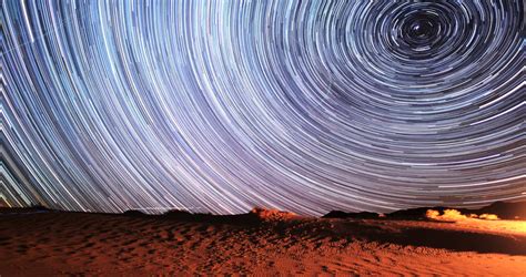 4k Star Trails Night Sky Cosmos Galaxy Time Lapse Over Cabin Sunrise