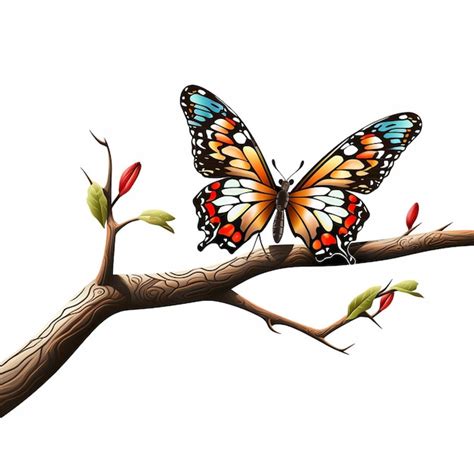 Premium Ai Image Butterfly Love
