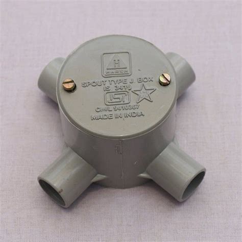 Harsh Round Mm Gray Pvc Deep Junction Box Way For Electric