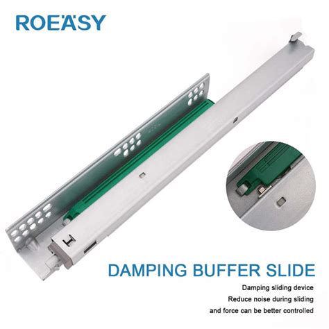 ROEASY 2D Soft Close Slides Ball Bearing Corredera Oculta Cierre Suave