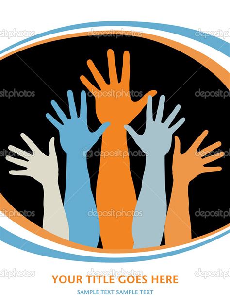 Happy Hands Stock Vector Image By ©aquasip 27199079