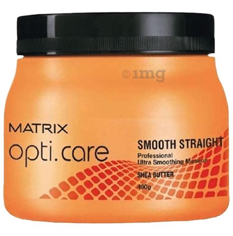 Matrix Opti Care Professional Ultra Smoothing Masque Buy Jar Of 490 0