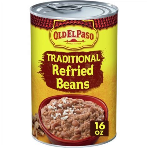 Old El Paso Canned Traditional Refried Beans 16 Oz Harris Teeter