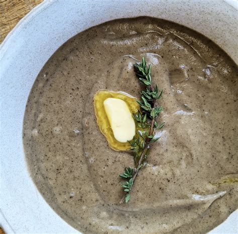 Mushroom And Marrow Soup Boob To Food