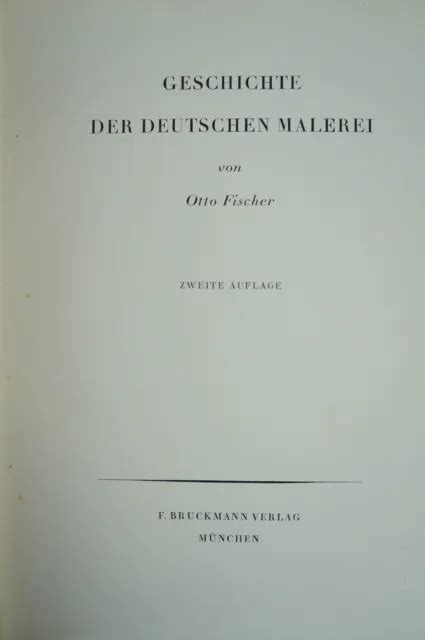 BRUCKMANNS DEUTSCHE KUNSTGESCHICHTE Geschichte Der Deutschen Malerei