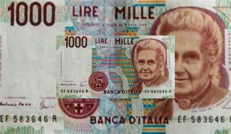 Fino A Mila Euro Se Possiedi Le Lire Con Maria Montessori