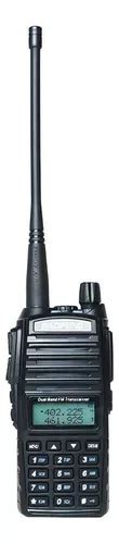 Rádio Comunicador 5w Bf Vhf uhf Fm Dual Band Uv 82 Bandas De