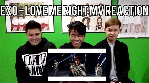 Exo Love Me Right Mv Reaction Funny Youtube