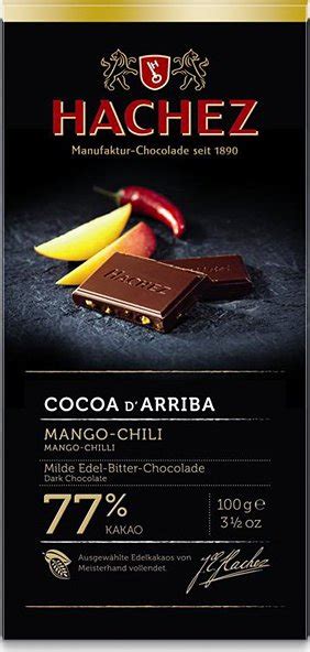 Hachez Cocoa Arriba Mango Chilli G Zbozi Cz