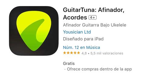 Las Mejores Apps Para Afinar Tu Guitarra Para Tu Iphone Iphonea