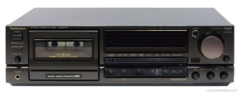 Technics Rs Bx Head Stereo Cassette Deck Manual Hifi Engine