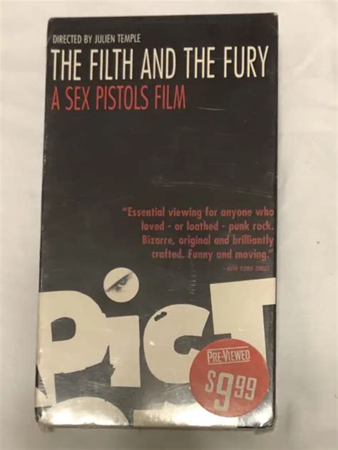 Film Vhs The Filth And The Fury A Sex Pistols Flambant Neuf Scell Eur