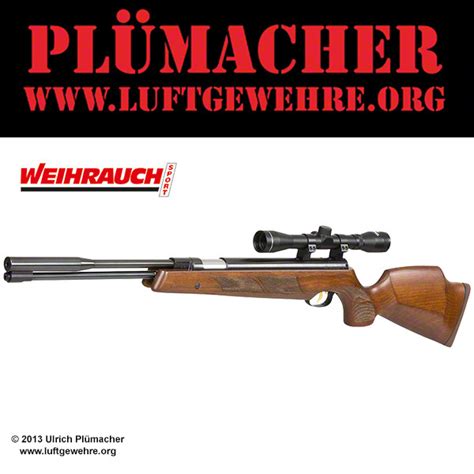 Hw 97k Weihrauch Luftgewehr Mit Zielfernrohr 4x32 Preiswert Kaufen