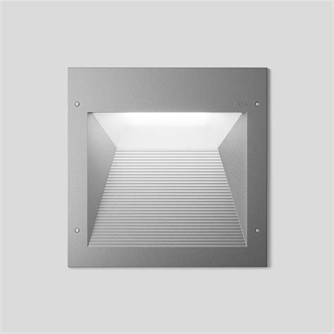 Recessed Wall Ceiling Lum In Outdoor Silver 3000k Led 22 5w 2100lm Bega