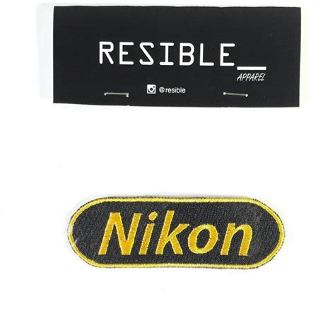 Jual Nikon Logo Patch Emblem Bordir Badge Shopee Indonesia