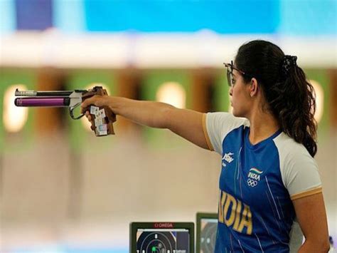 Manu Bhakar Scripts History Becomes First India Woman To Win Medal In