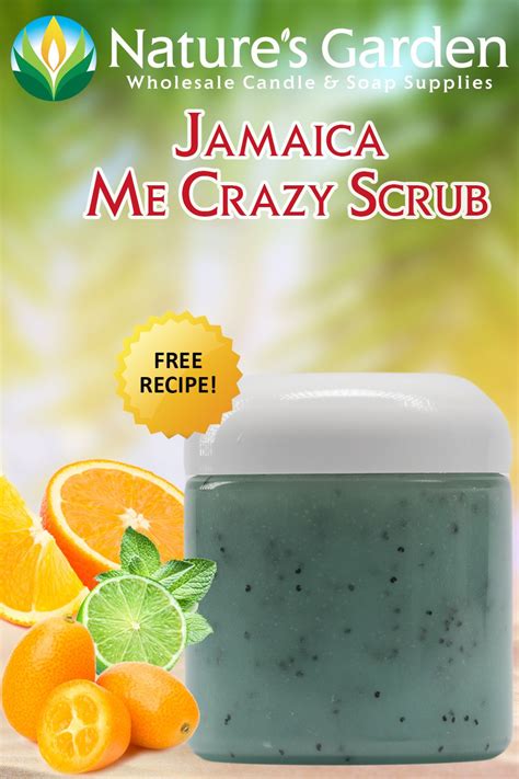 Jamaica Me Crazy Scrub Recipe Scrub Recipe Scrub Recipe Diy