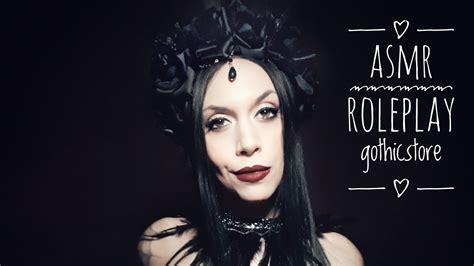 Asmr Ita Roleplay Gothic Store Whispering Youtube