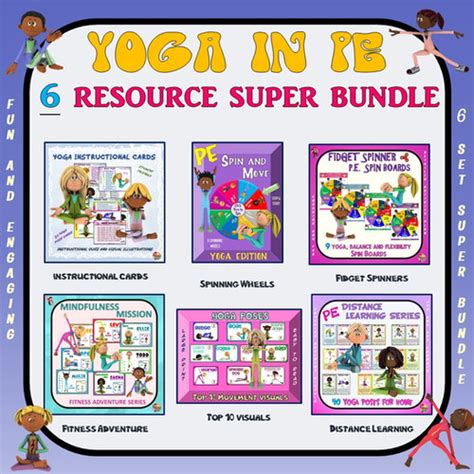 YOGA in PE: 6 Resource Super Bundle | capnpetespowerpe