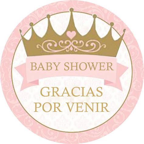 Pin De Myna Flores En Etiquetas Imprimibles Gratis Baby Shower