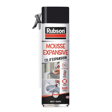 Mousse Expansive Multi Usages Rubson Blanc Leroy Merlin