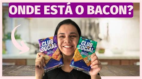 Clube Social Bacon Com Provolone E Sour Cream Fabiana Fratta Youtube