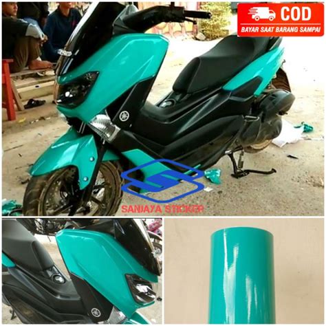 Jual Stiker Skotlet Motor Hijau Tosca Glossy Dan Doff Skotlet Motor