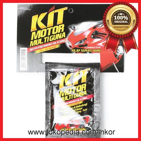 Jual Kit Motor Multiguna With Premium Silicon Uv Guard Sachet Hanger