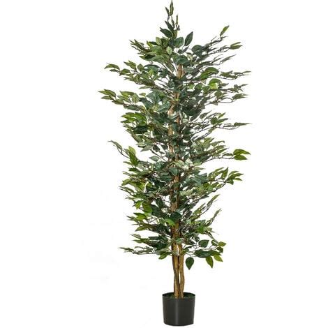 Ficus Artificiel R Aliste Avec Pot Titus Vert