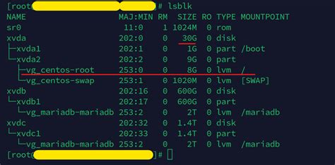 Linux How To Extend Root Partition In Centos 7 Lvm Xfs Filesystem