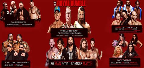 Wwe Royal Rumble 2015 Full Matches By Mostafa15 On Deviantart