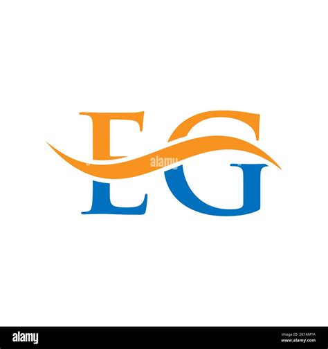 EG Combine Letter Logo Vector Template. Letter EG Logo Design Modern ...