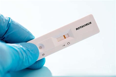 Negative Rotavirus Rapid Test Photograph By Wladimir Bulgar Science