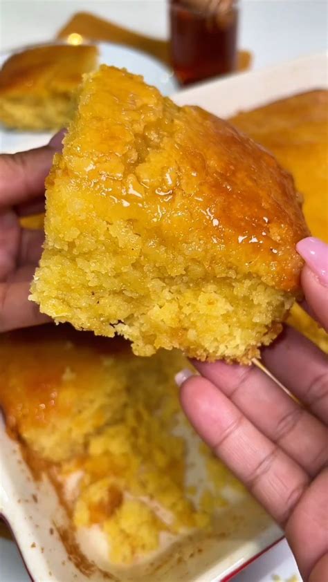 Honey Butter Cornbread [video] Recipe [video] In 2024 Corn Bread