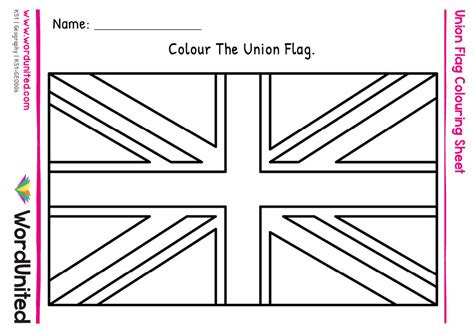 26 best ideas for coloring | Union Flag Coloring Page