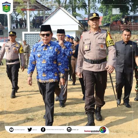 Wako Sungai Penuh Ahmadi Hadiri Apel Operasi Mantap Brata Tahun