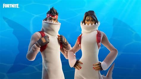 Fortnite Les Skins Pyjama Requin Dans La Boutique Du 5 Mars 2022