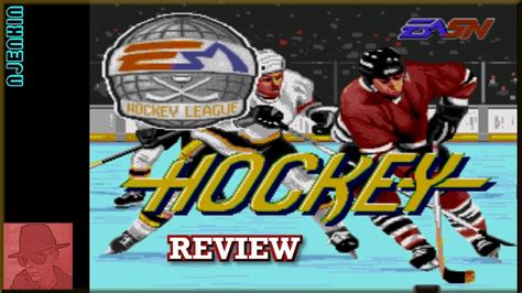 Ea Hockey Sega Genesis Mega Drive With Commentary Youtube