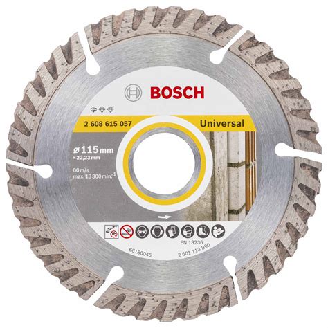 Bosch Universal Diamond Cutting Disc For Angle Grinders Diamond