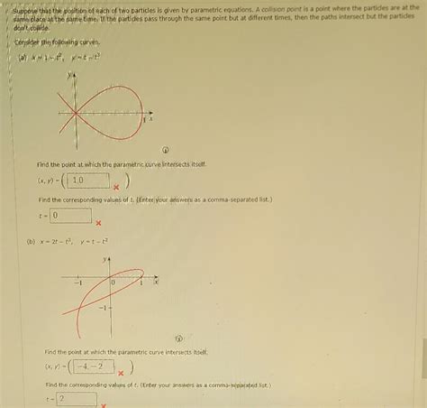 Isupposel That The Position Of Each Of Two Particles Chegg