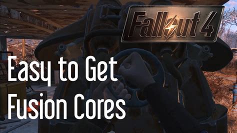 Easy To Get Fusion Cores Fallout 4 Youtube