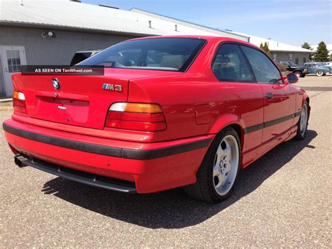 Bmw E M Hellrot Red Vaders Black Manual Spd L S Contour