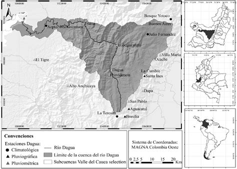 An Lisis De Sequ As Meteorol Gicas Para La Cuenca Del R O Dagua Valle