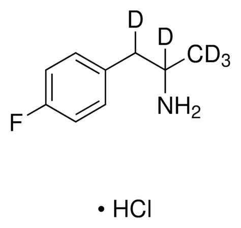 Fluoroamphetamine D Side Chain Hydrochloride Solution G