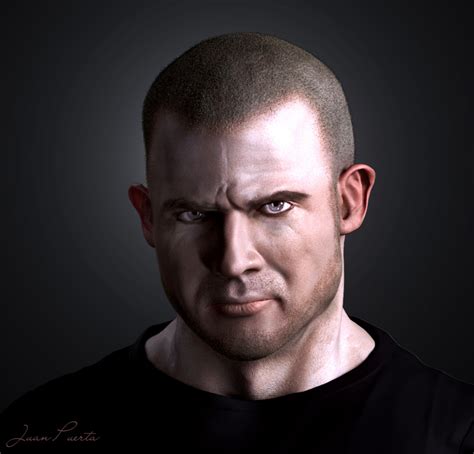 Dominic Purcell (Prison Break) - ZBrushCentral