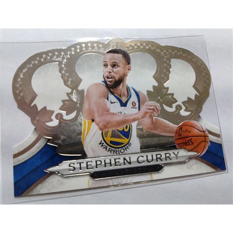 NBA 籃球 PANINI CROWN ROYAL STEPHEN CURRY 球員卡 蝦皮購物