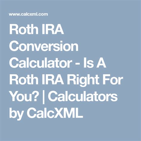 Ira to roth conversion calculator - ClaytonClement